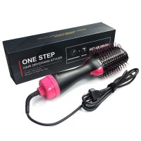 Salon  Volume Hair Styler Brush Blow Dryer 1000w Rotating Hot Air Brush